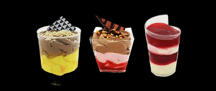 Mousse Cup, 2/3 Flavours